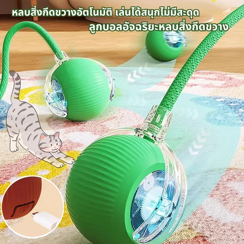 5 เหตุผลที่คุณควรเลือกซื้อ "ลูกบอลแมว บอลแมวอัตโนมัติ ชาร์จแบตได้ ของเล่นแมว สมาร์ทไฟฟ้า หมุนได้ ของเล่นแมวโต้ตอบ ของใช้แมว" (อัปเดท 2025)