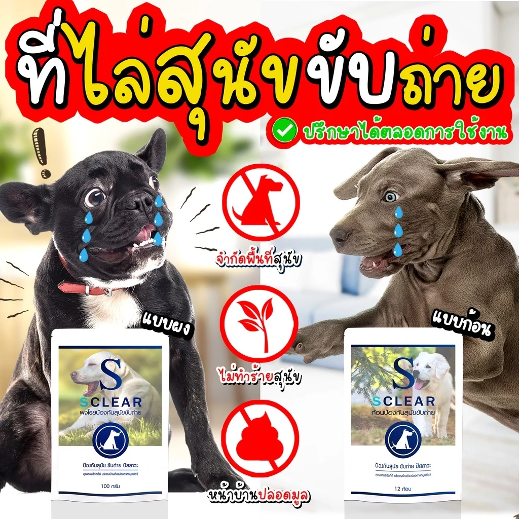 ไล่หมาขับถ่าย ผงไล่หมา ก้อนไล่หมา ไล่หมา ที่ไล่หมา แบบไม่ทำร้ายสัตว์ ป้องกันการถ่าย (อัปเดท 2025)