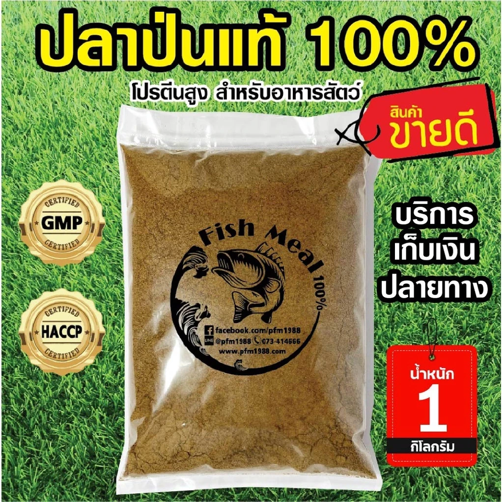 5 เหตุผลที่คุณควรเลือกซื้อ "ปลาป่นแท้100% สำหรับอาหารสัตว์ โปรตีน 50%-65% คุณภาพสูง 1 กิโลกรัม" (อัปเดท 2025)