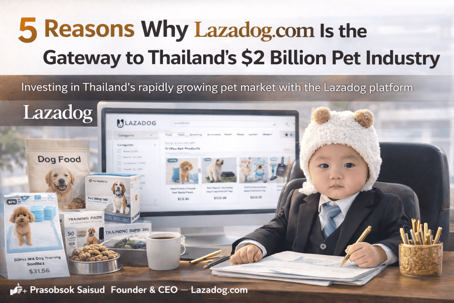5 Reasons Why Lazadog.com Is the Gateway to Thailand’s $2 Billion Pet Industry