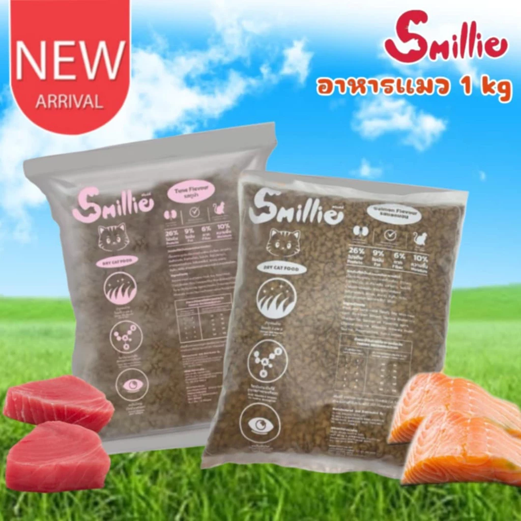 5 เหตุผลที่คุณควรเลือกซื้อ "CatHoliday สไมล์ลี่ Smillie อาหารแมว รสแซลมอน ขนาด 1 kg." (อัปเดท 2025)