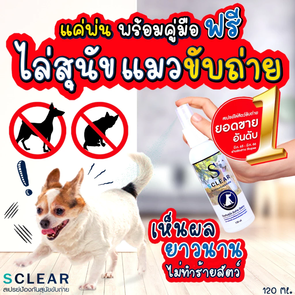 5 เหตุผลที่คุณควรเลือกสเปรย์ป้องกันสุนัข แมว ฉี่ (อัปเดท 2025)